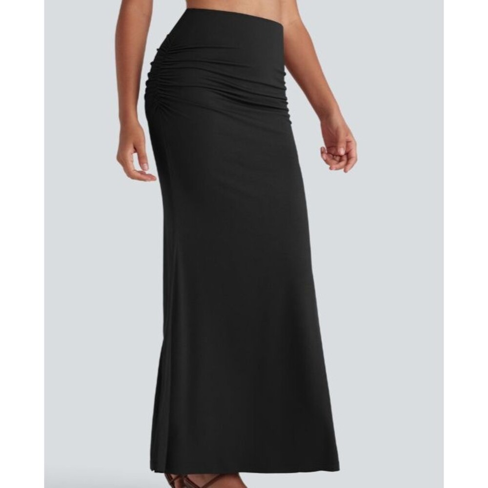 Halara High Waist Tummy Control Butt Lifting 2-in-1 Mermaid Maxi Skirt Sz Small